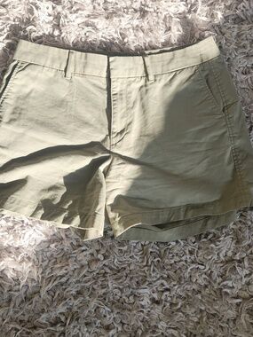 Quince Organic Stretch Cotton Chino Shorts Size 8